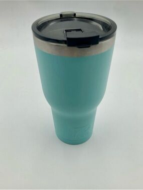 RTIC 40oz Thermal Tumbler Stainless Steel Coffee Mug Travel Cup Cold/Hot (Teal)